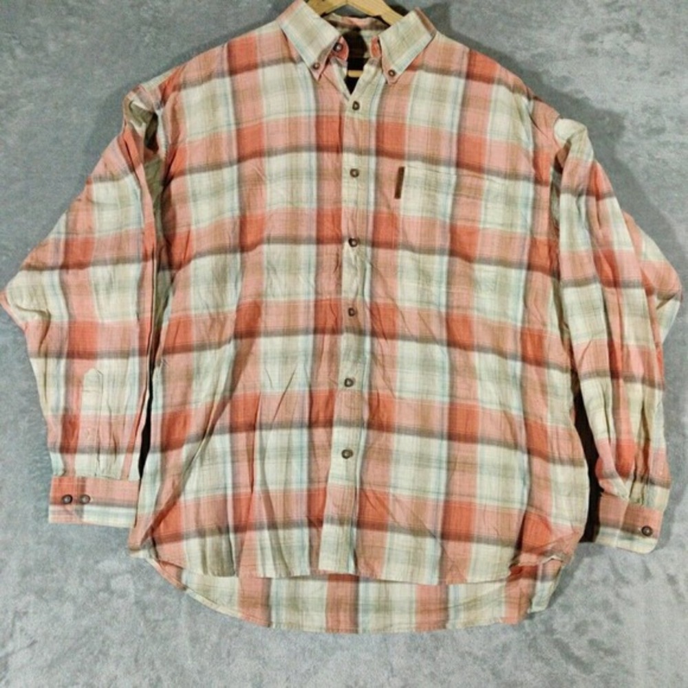 Clearwater Outfitter Shirt Mens XL Multicolor Long Sleeve Soft Western Style